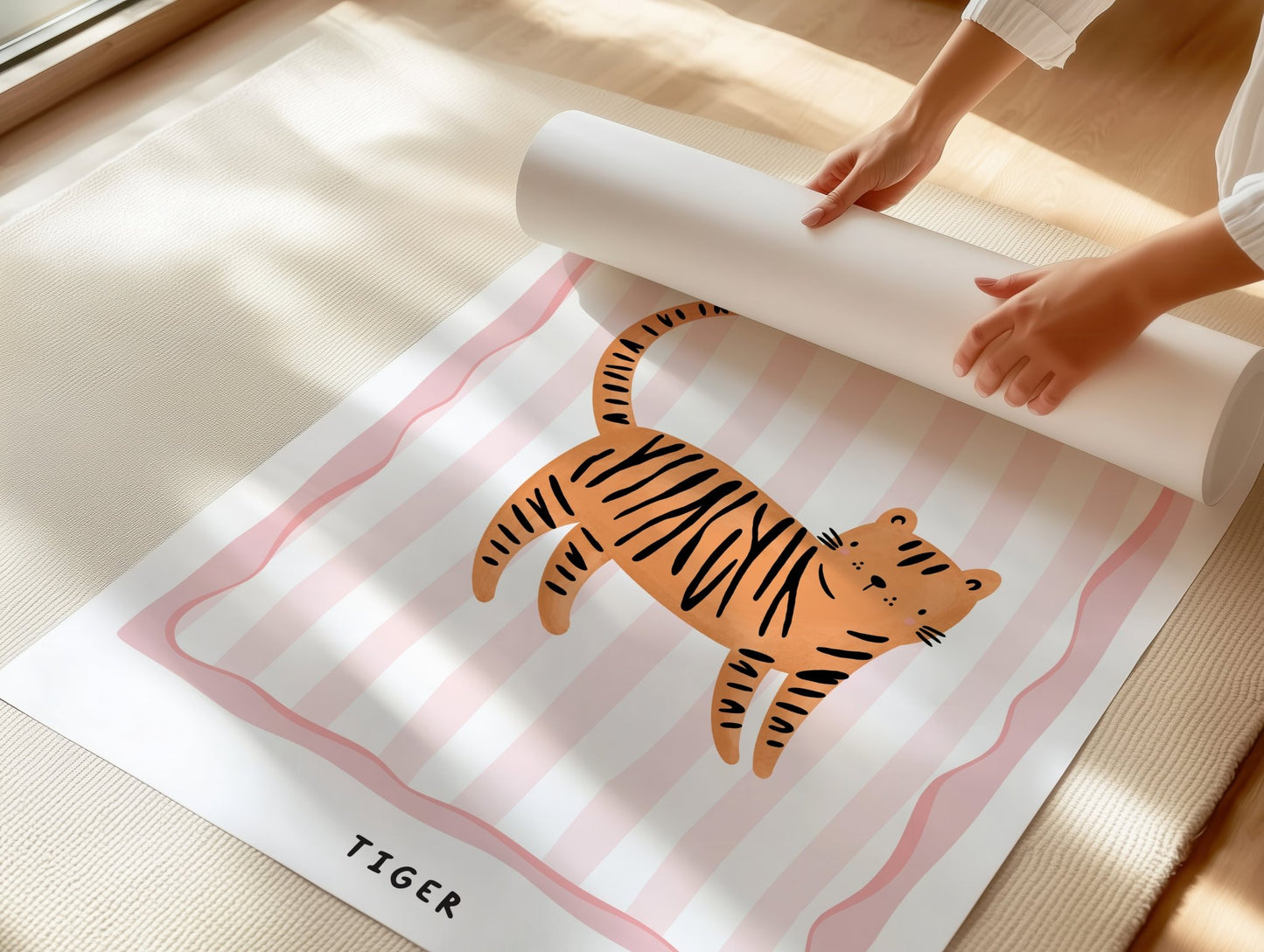 Jungle Tiger | Unframed - Mini Chateau