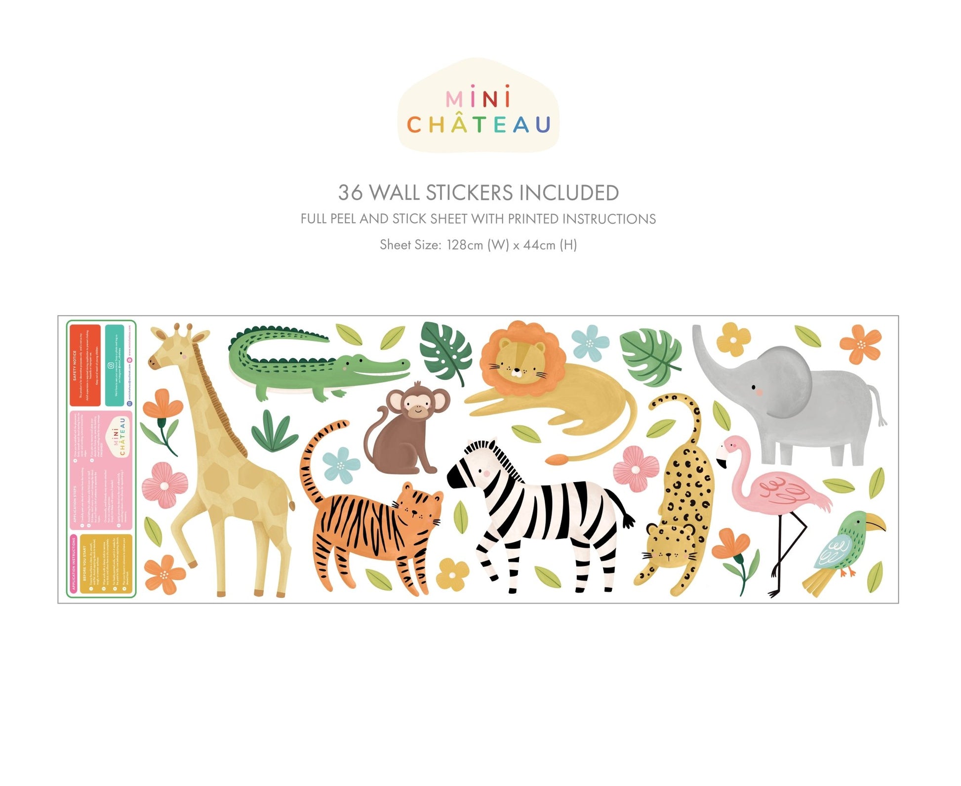 Jungle Wall Stickers - Mini Chateau