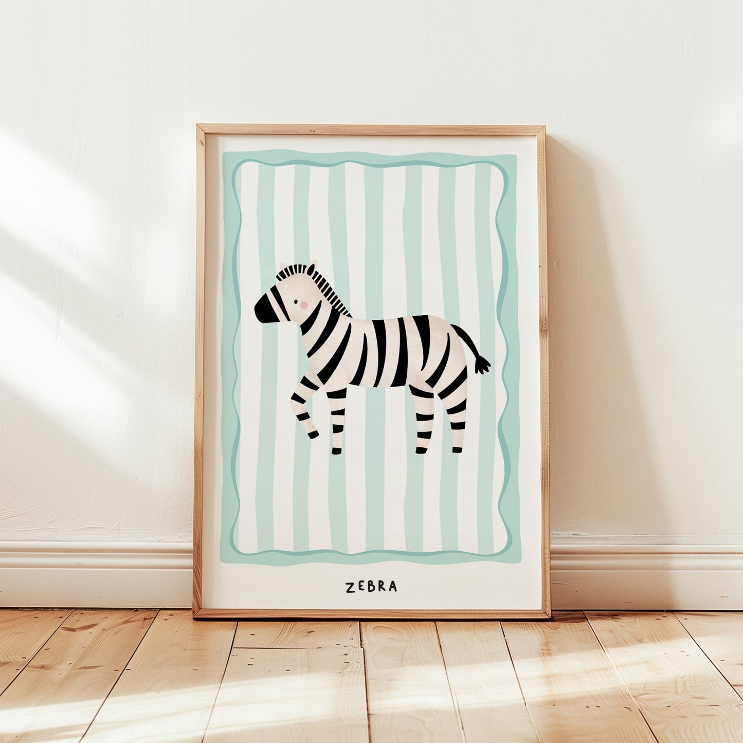 Jungle Zebra | Unframed - Mini Chateau
