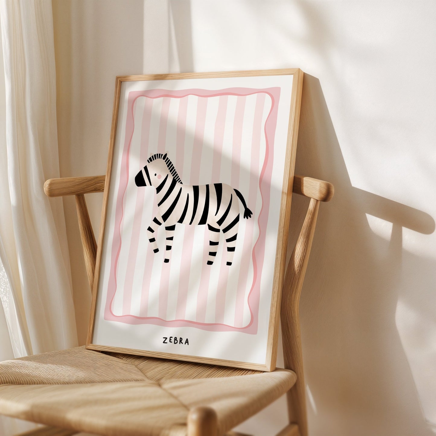 Jungle Zebra | Unframed - Mini Chateau