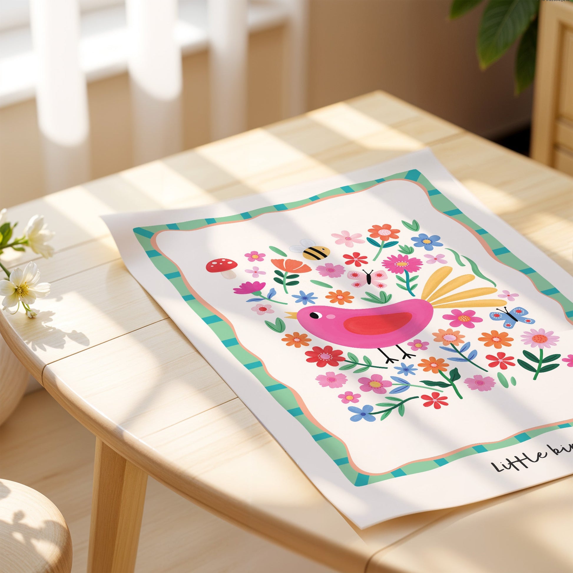 Little Bird | Unframed - Mini Chateau