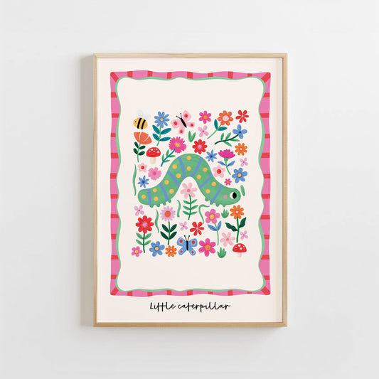 Little Caterpillar | Unframed - Mini Chateau