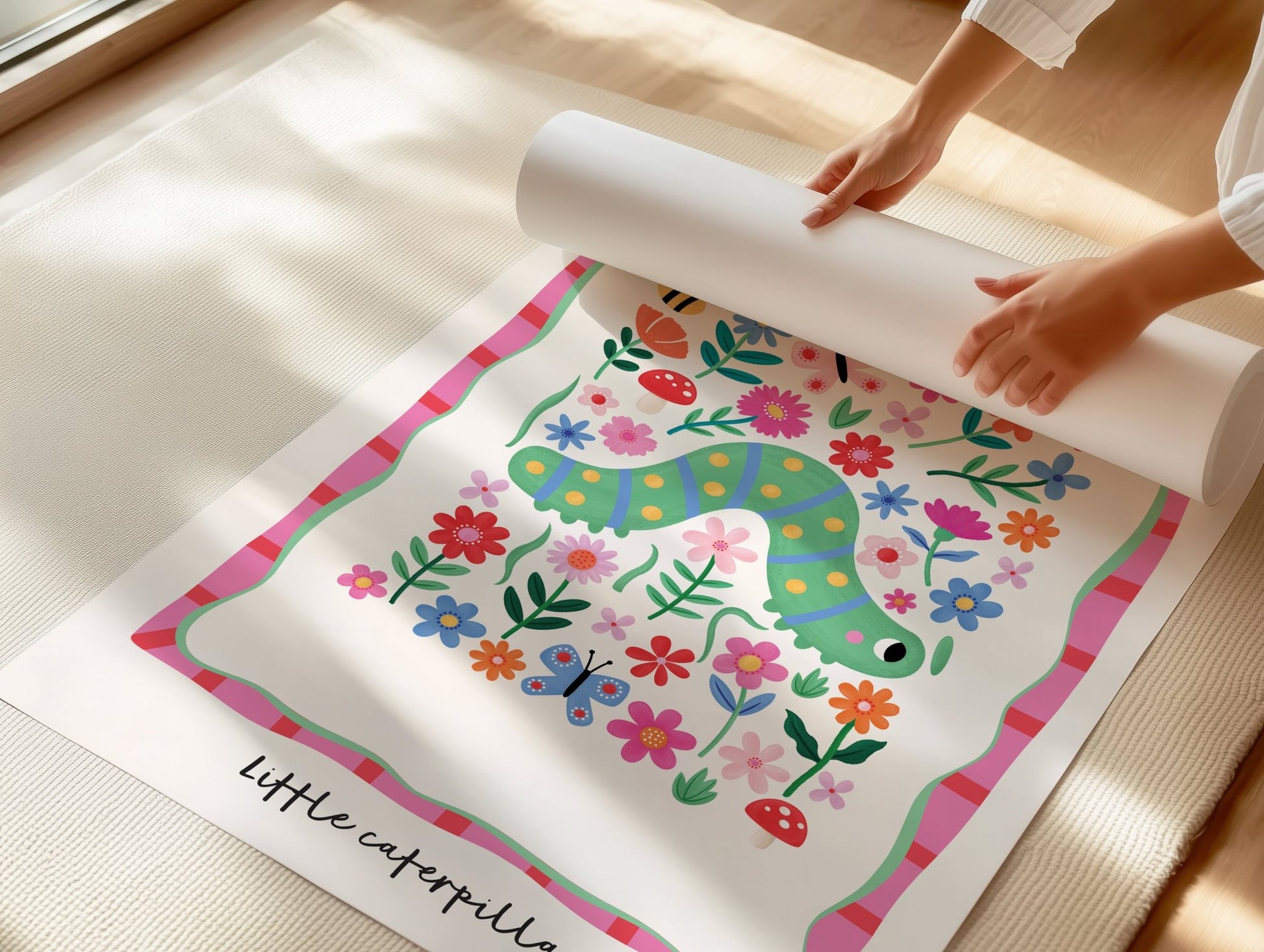 Little Caterpillar | Unframed - Mini Chateau