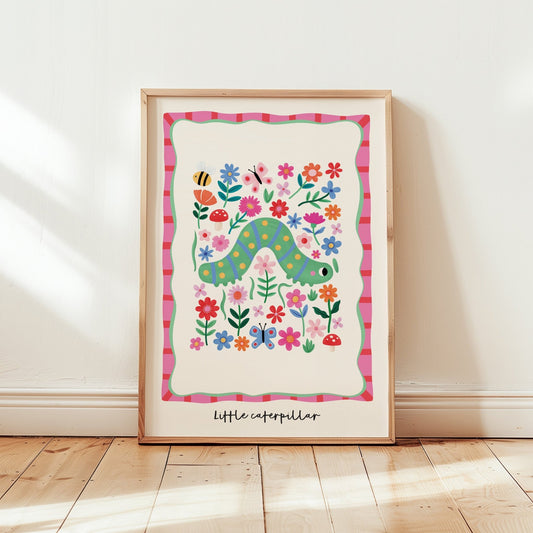 Little Caterpillar | Unframed - Mini Chateau