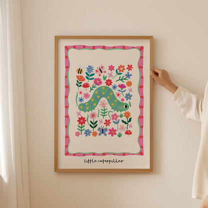 Little Caterpillar | Unframed - Mini Chateau