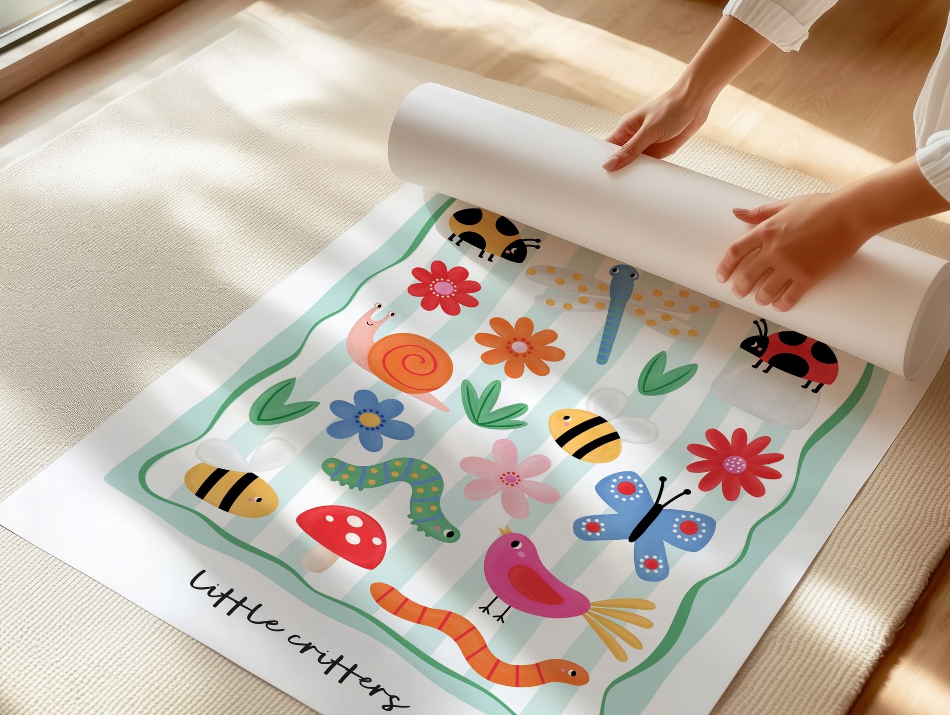 Little Critters - Green | Unframed - Mini Chateau