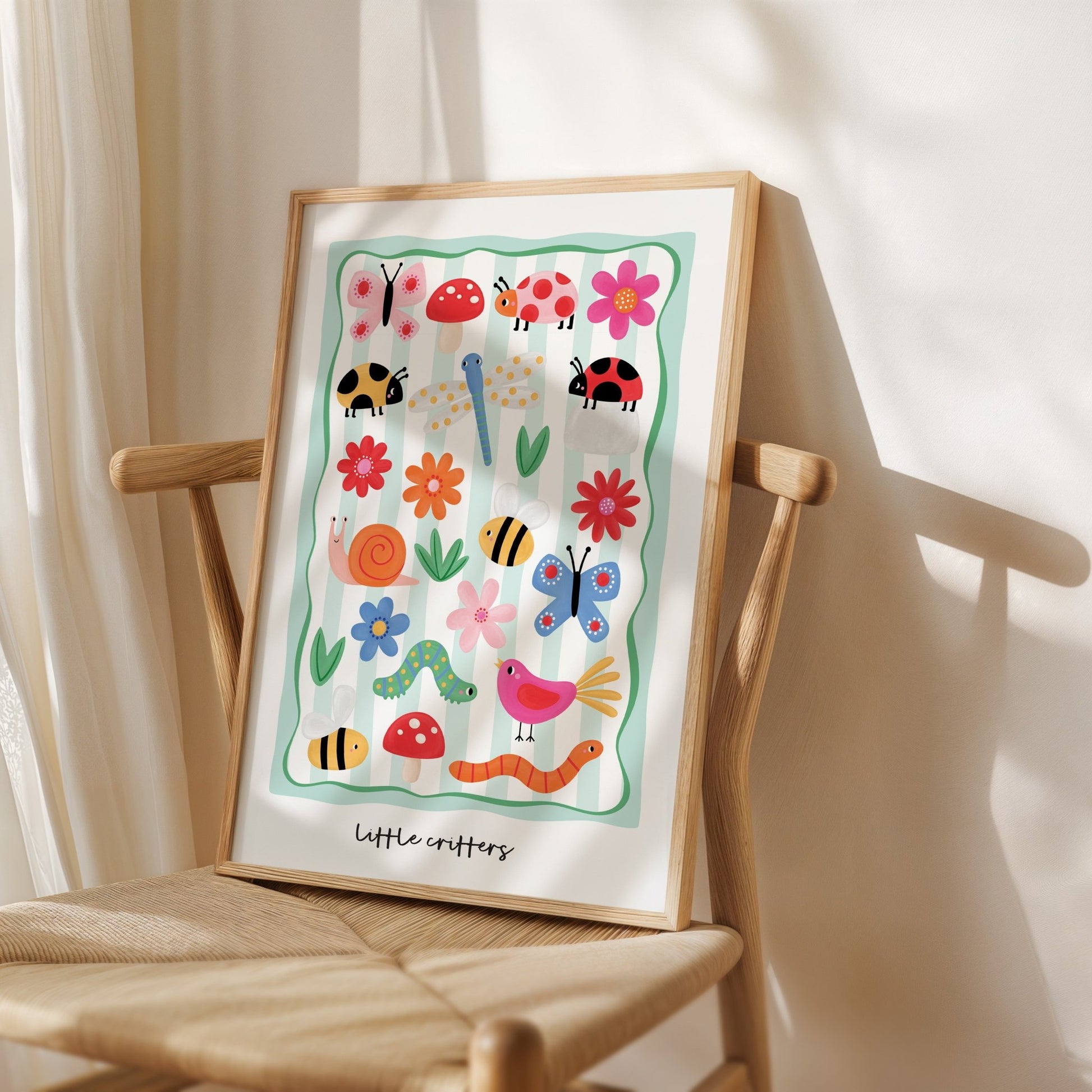 Little Critters - Green | Unframed - Mini Chateau