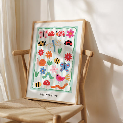 Little Critters - Green | Unframed - Mini Chateau