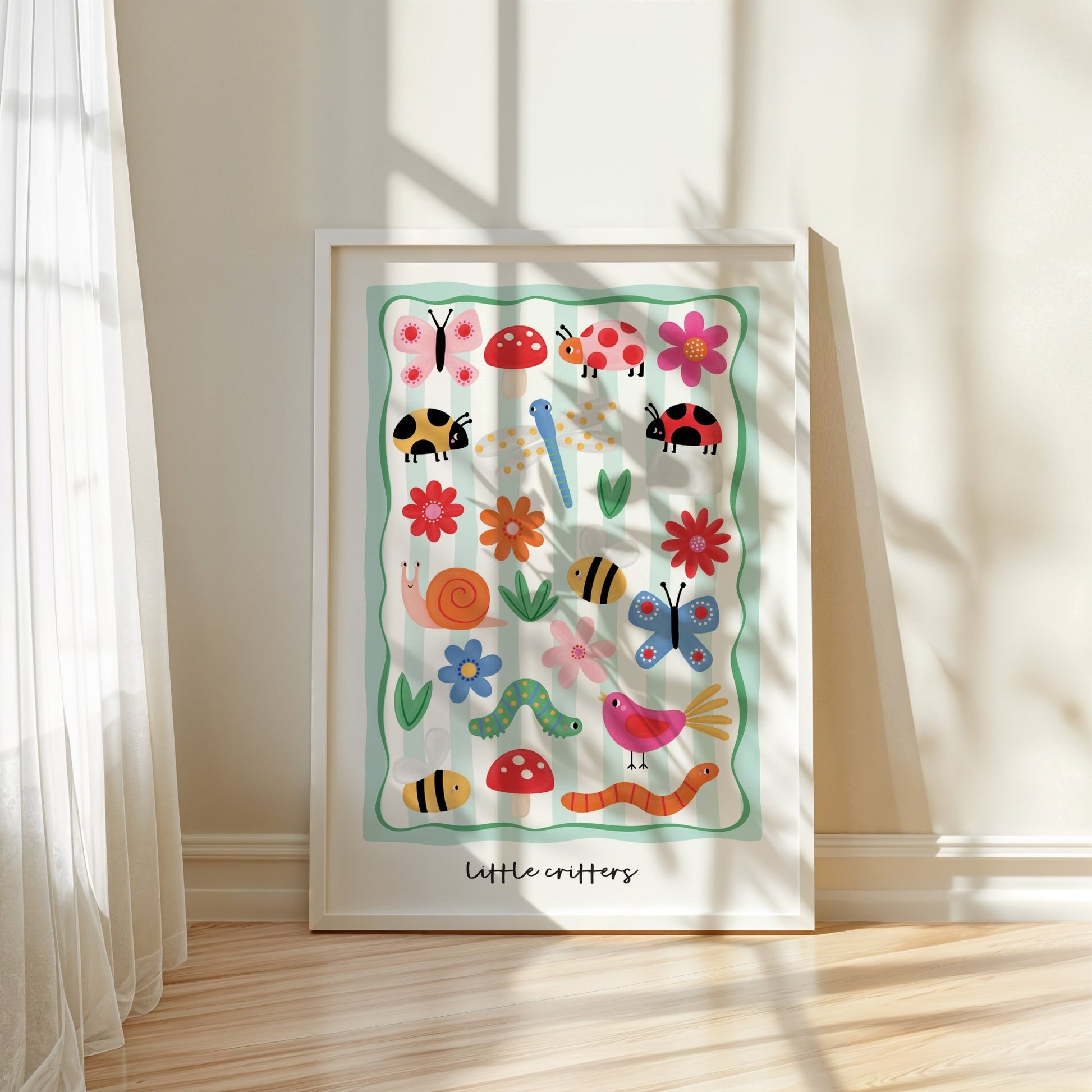 Little Critters - Green | Unframed - Mini Chateau