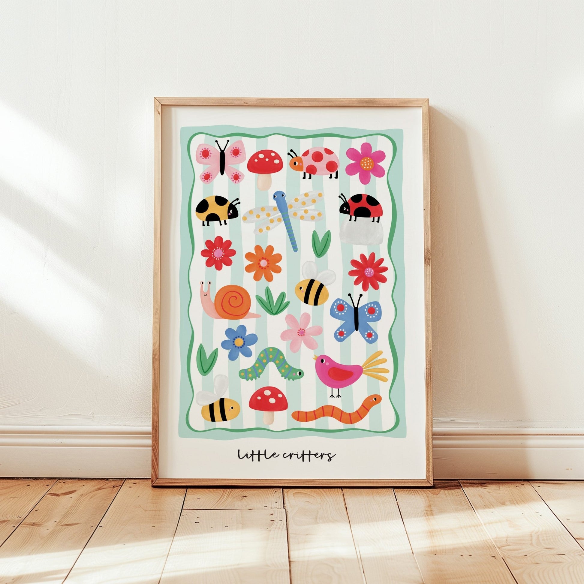 Little Critters - Green | Unframed - Mini Chateau