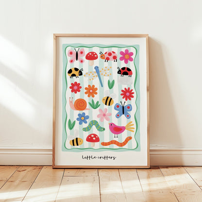 Little Critters - Green | Unframed - Mini Chateau