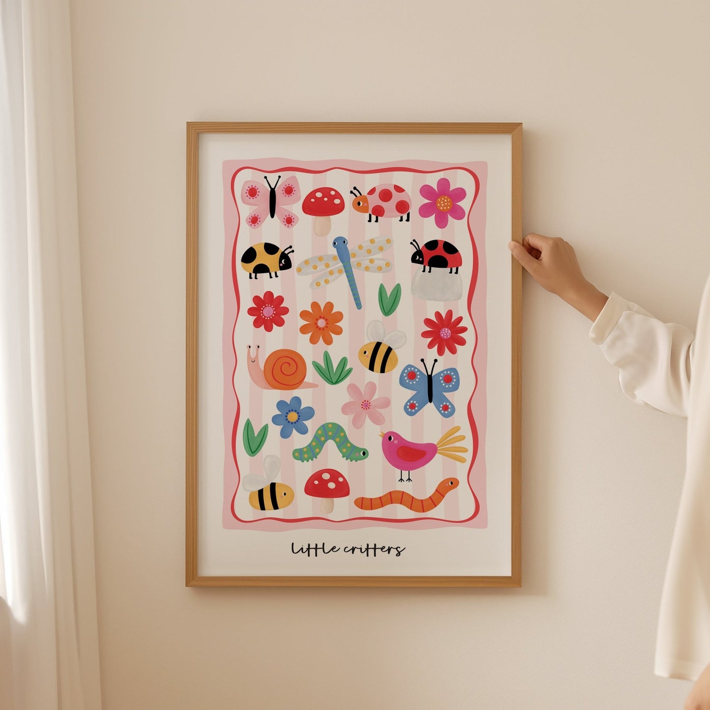 Little Critters - Pink | Unframed - Mini Chateau