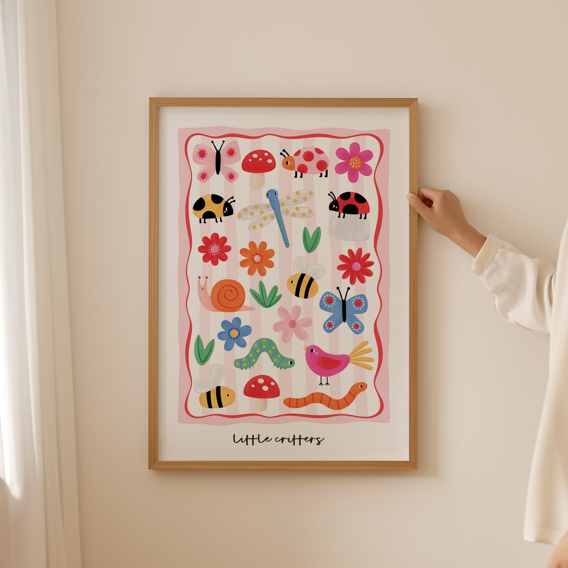Little Critters - Pink | Unframed - Mini Chateau