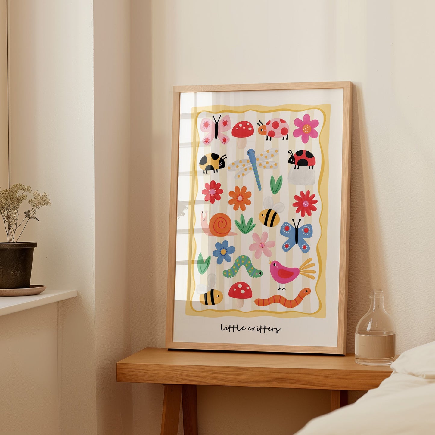Little Critters - Yellow | Unframed - Mini Chateau