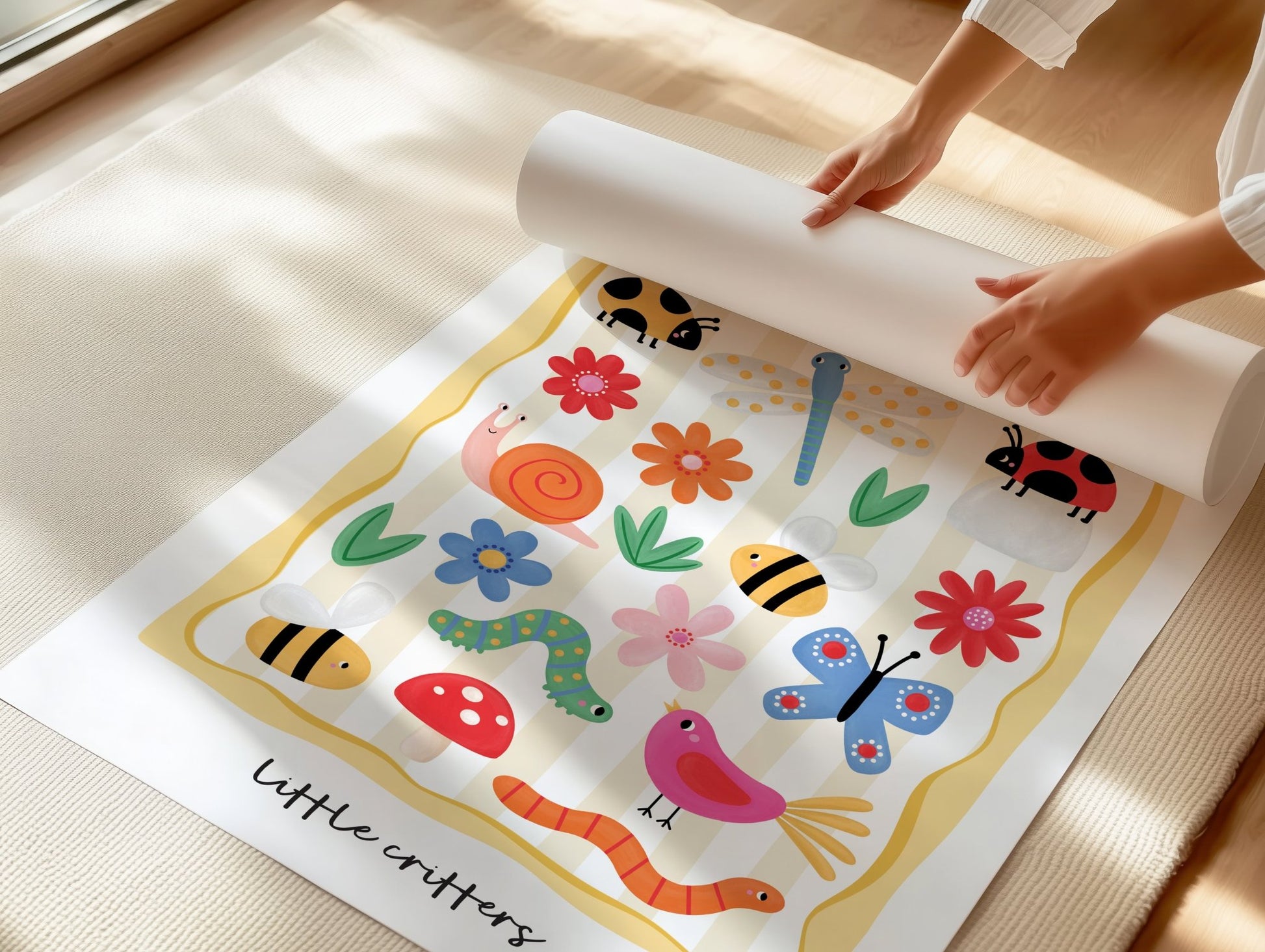 Little Critters - Yellow | Unframed - Mini Chateau
