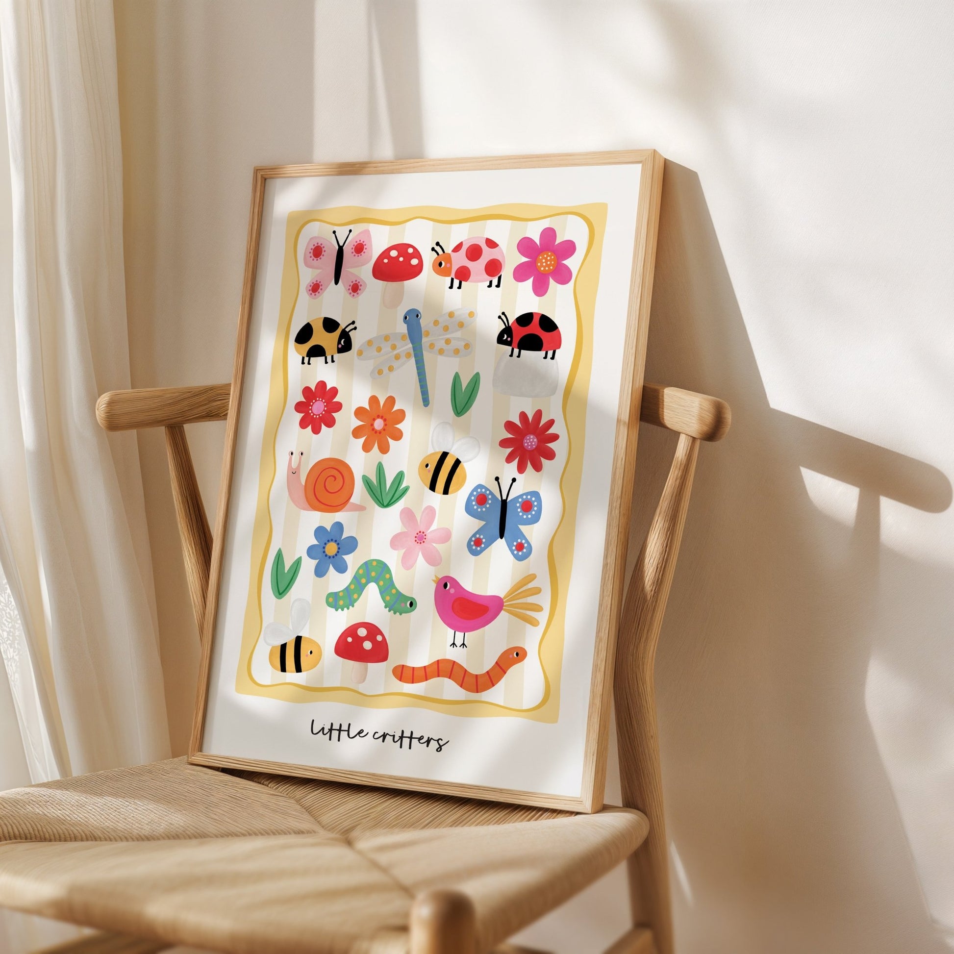 Little Critters - Yellow | Unframed - Mini Chateau
