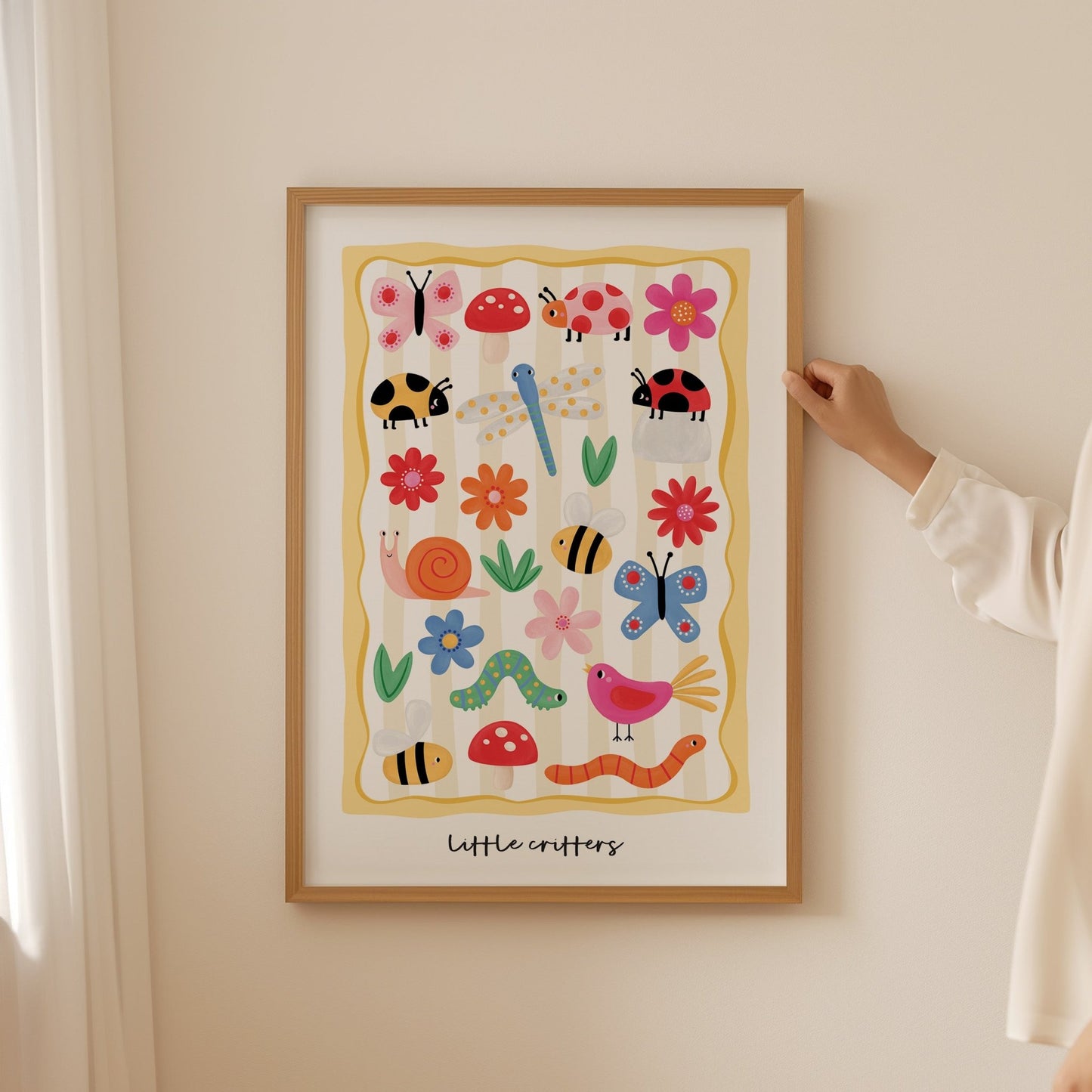 Little Critters - Yellow | Unframed - Mini Chateau