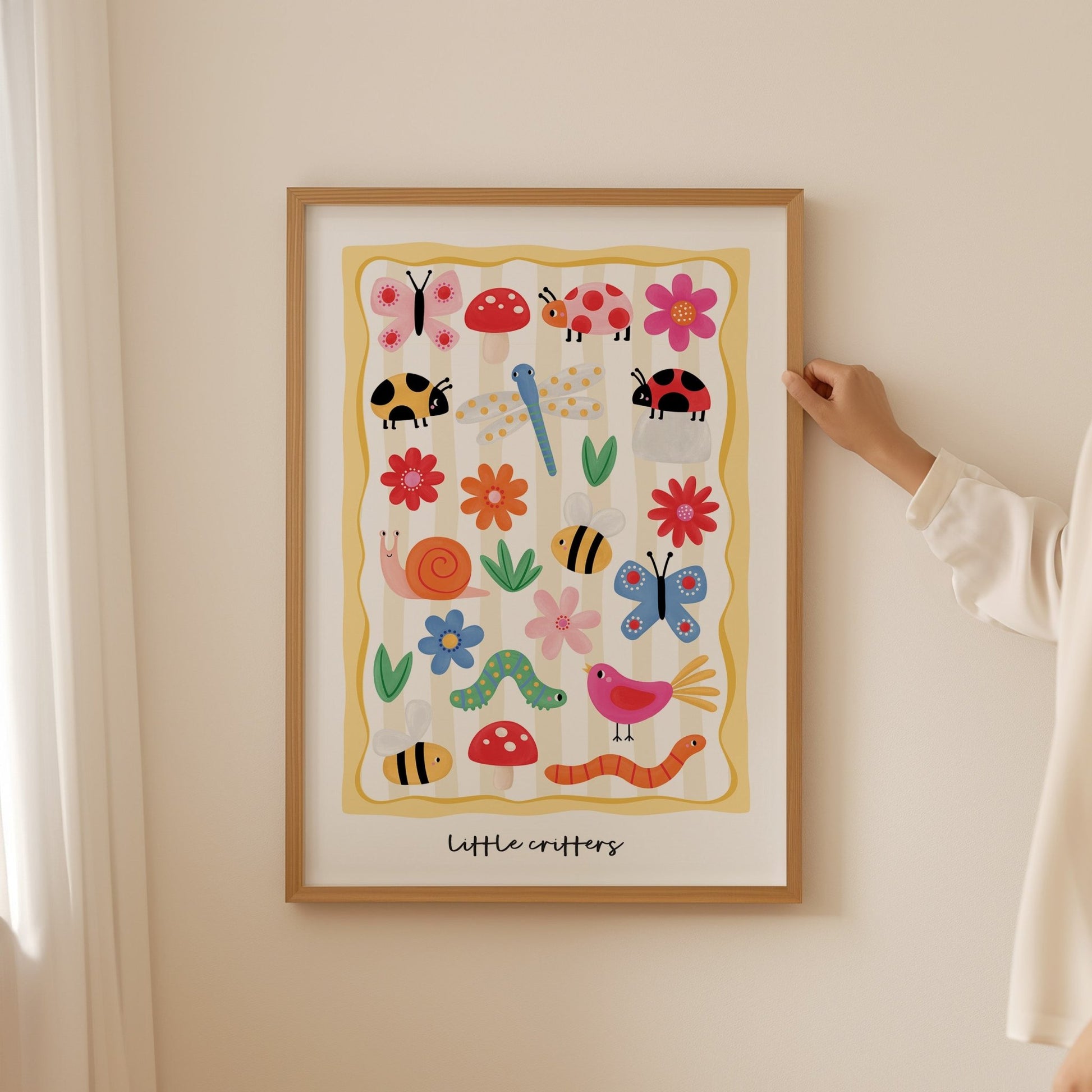 Little Critters - Yellow | Unframed - Mini Chateau