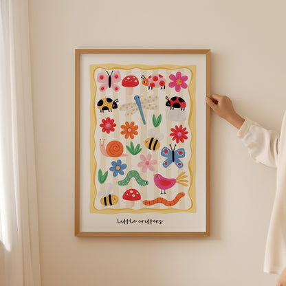 Little Critters - Yellow | Unframed - Mini Chateau
