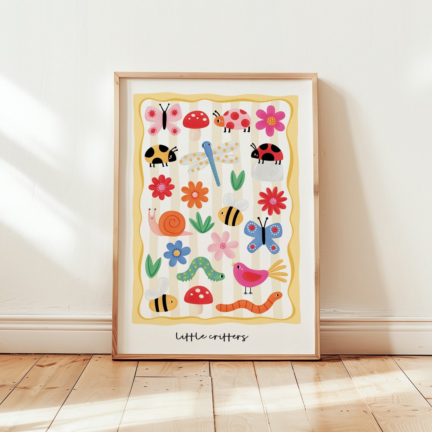 Little Critters - Yellow | Unframed - Mini Chateau