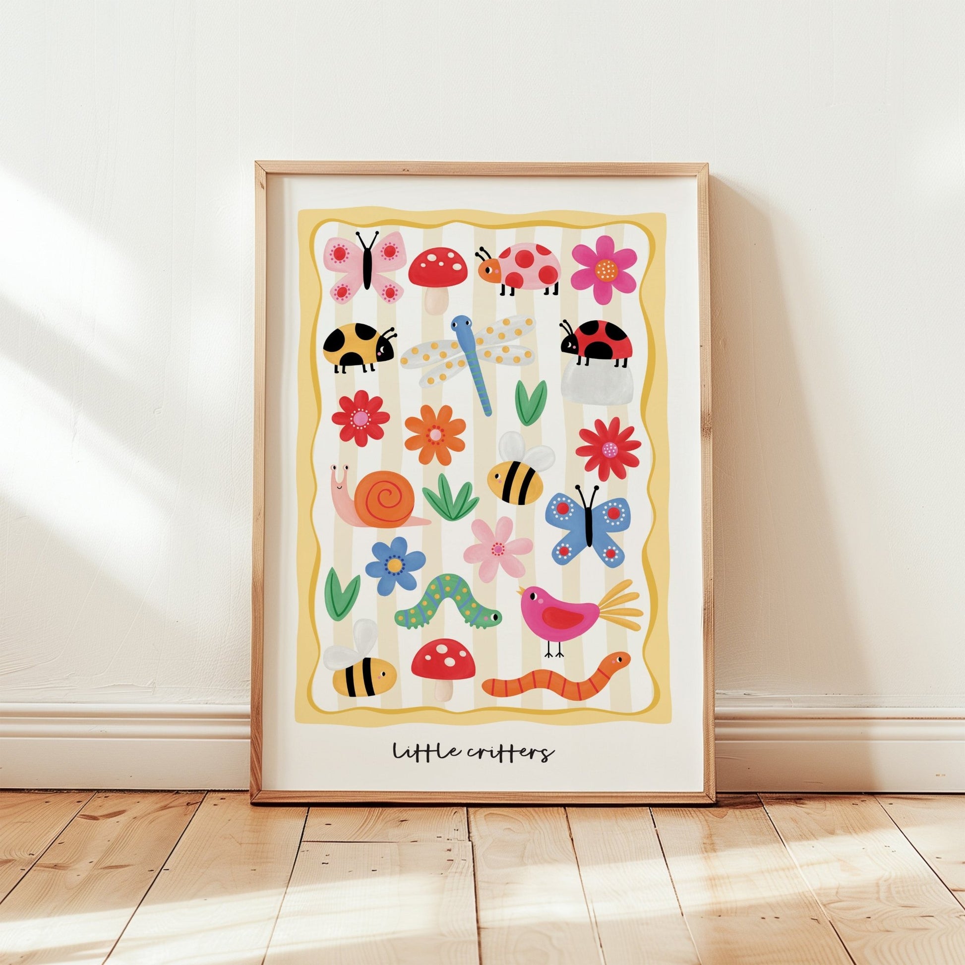 Little Critters - Yellow | Unframed - Mini Chateau