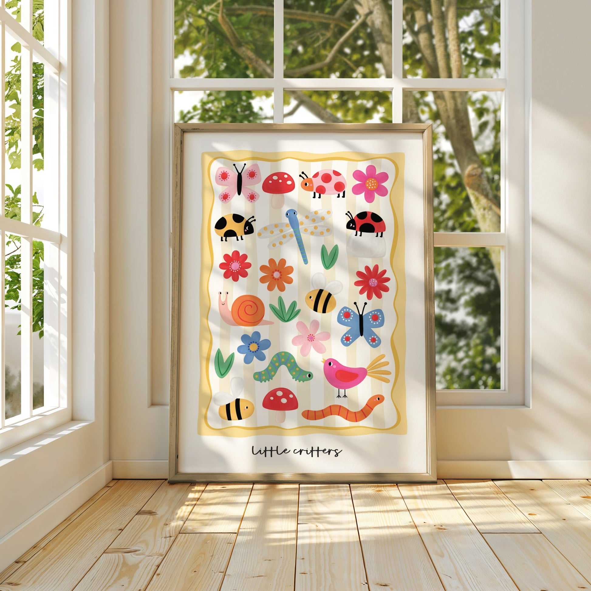 Little Critters - Yellow | Unframed - Mini Chateau