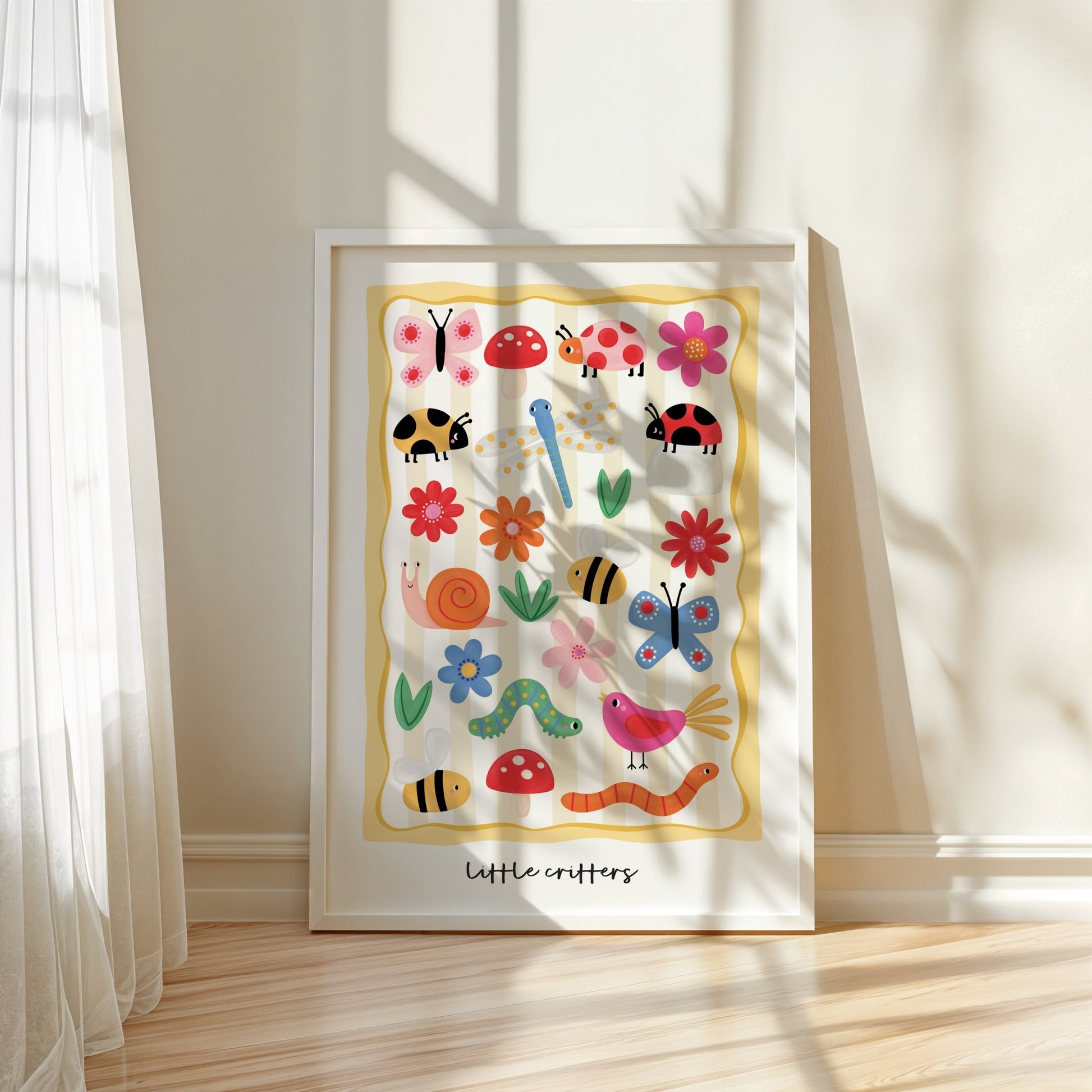 Little Critters - Yellow | Unframed - Mini Chateau