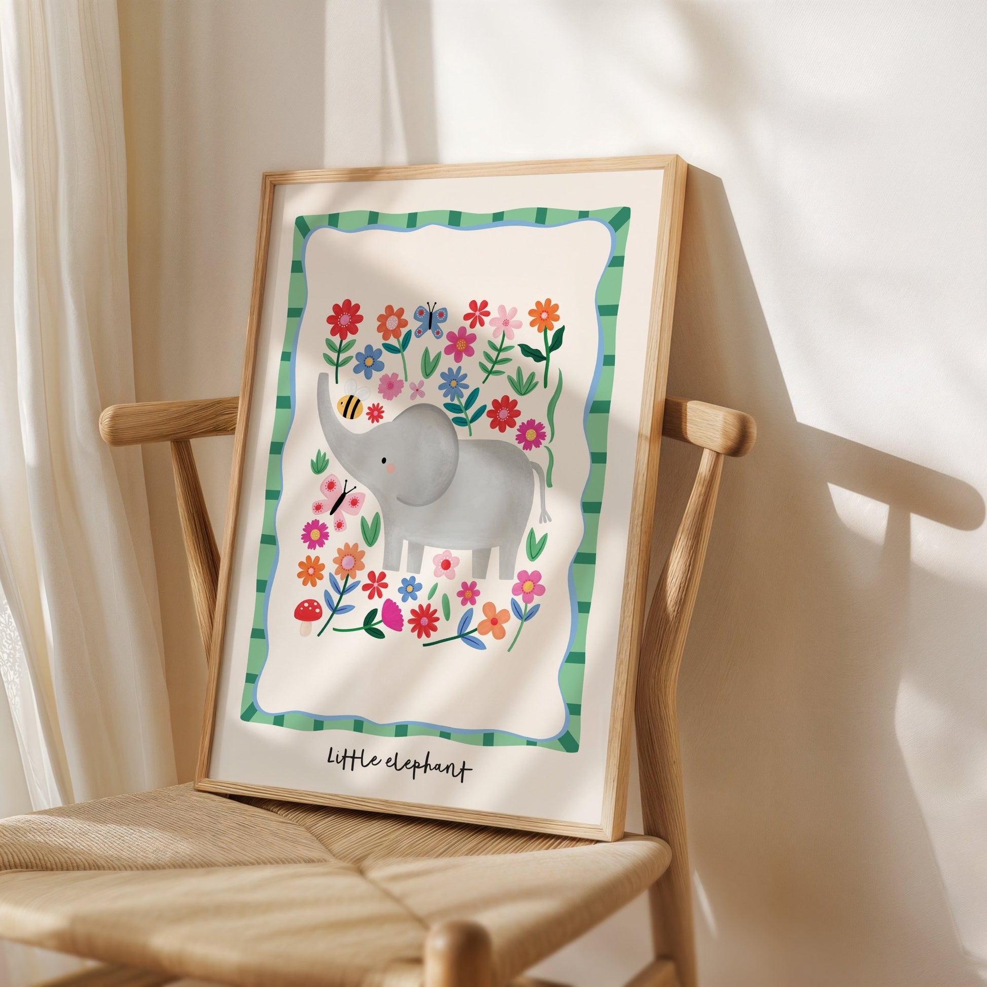 Little Elephant | Unframed - Mini Chateau