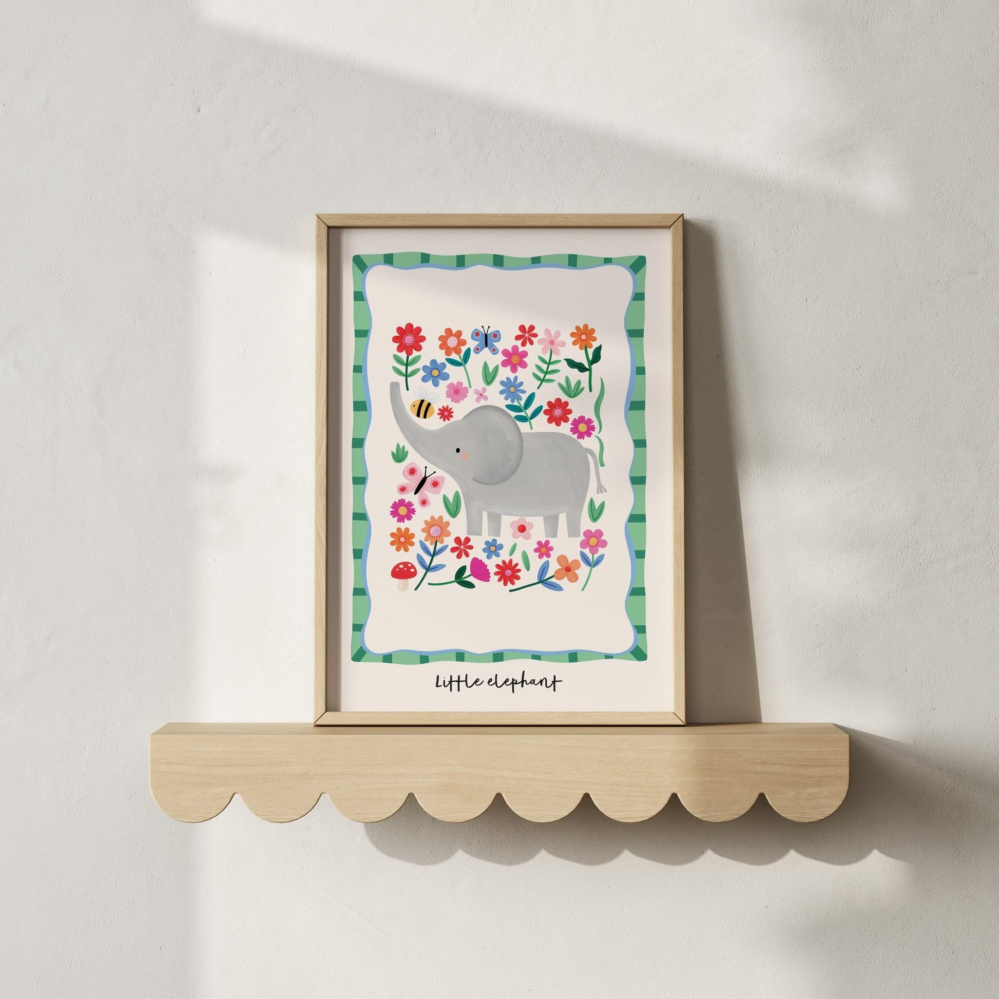 Little Elephant | Unframed - Mini Chateau
