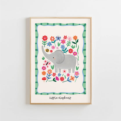 Little Elephant | Unframed - Mini Chateau