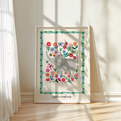 Little Elephant | Unframed - Mini Chateau