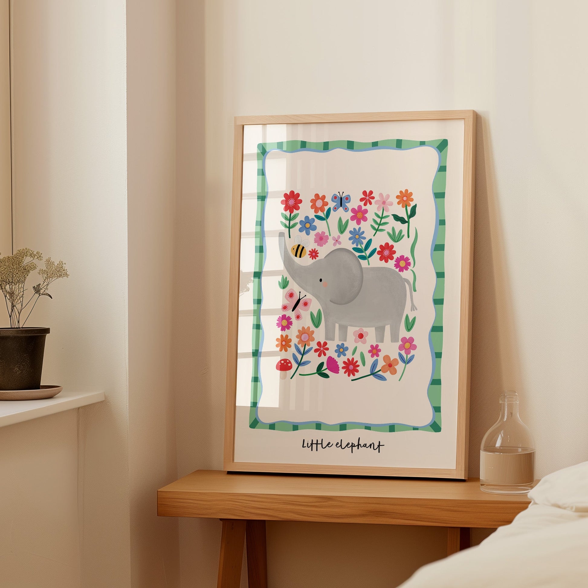 Little Elephant | Unframed - Mini Chateau