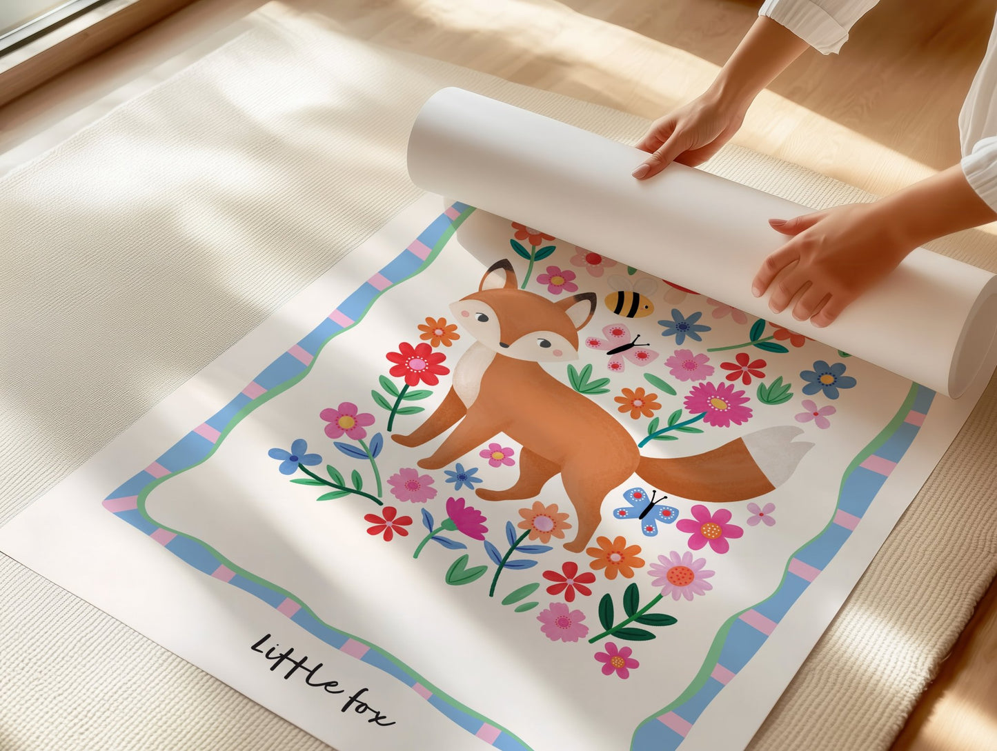 Little Fox | Unframed - Mini Chateau