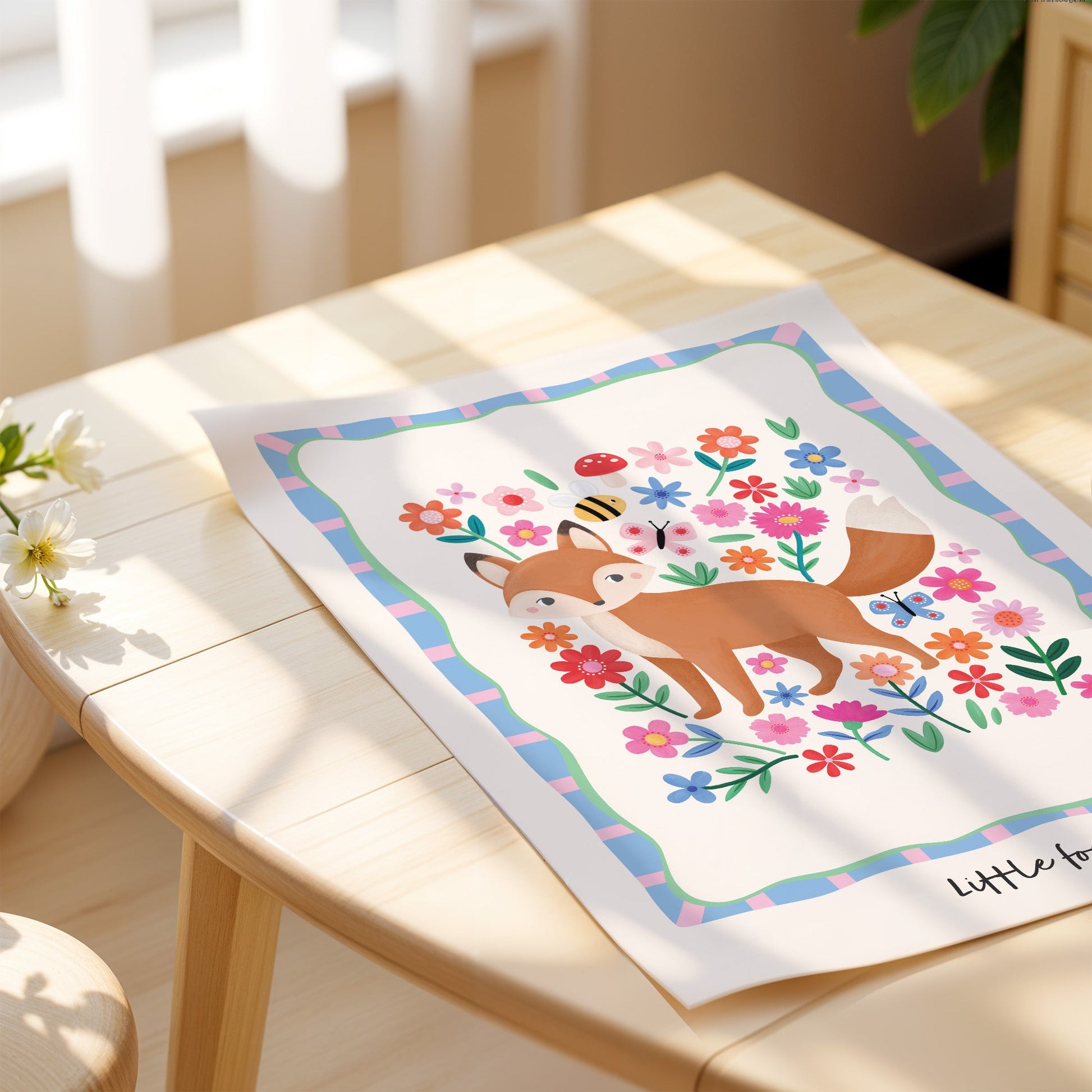 Little Fox | Unframed - Mini Chateau