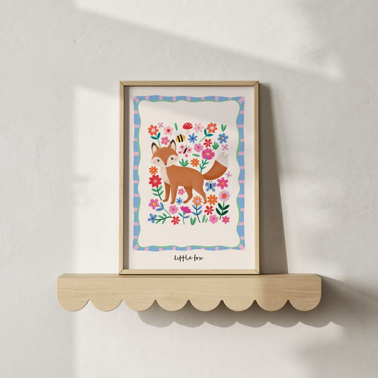 Little Fox | Unframed - Mini Chateau