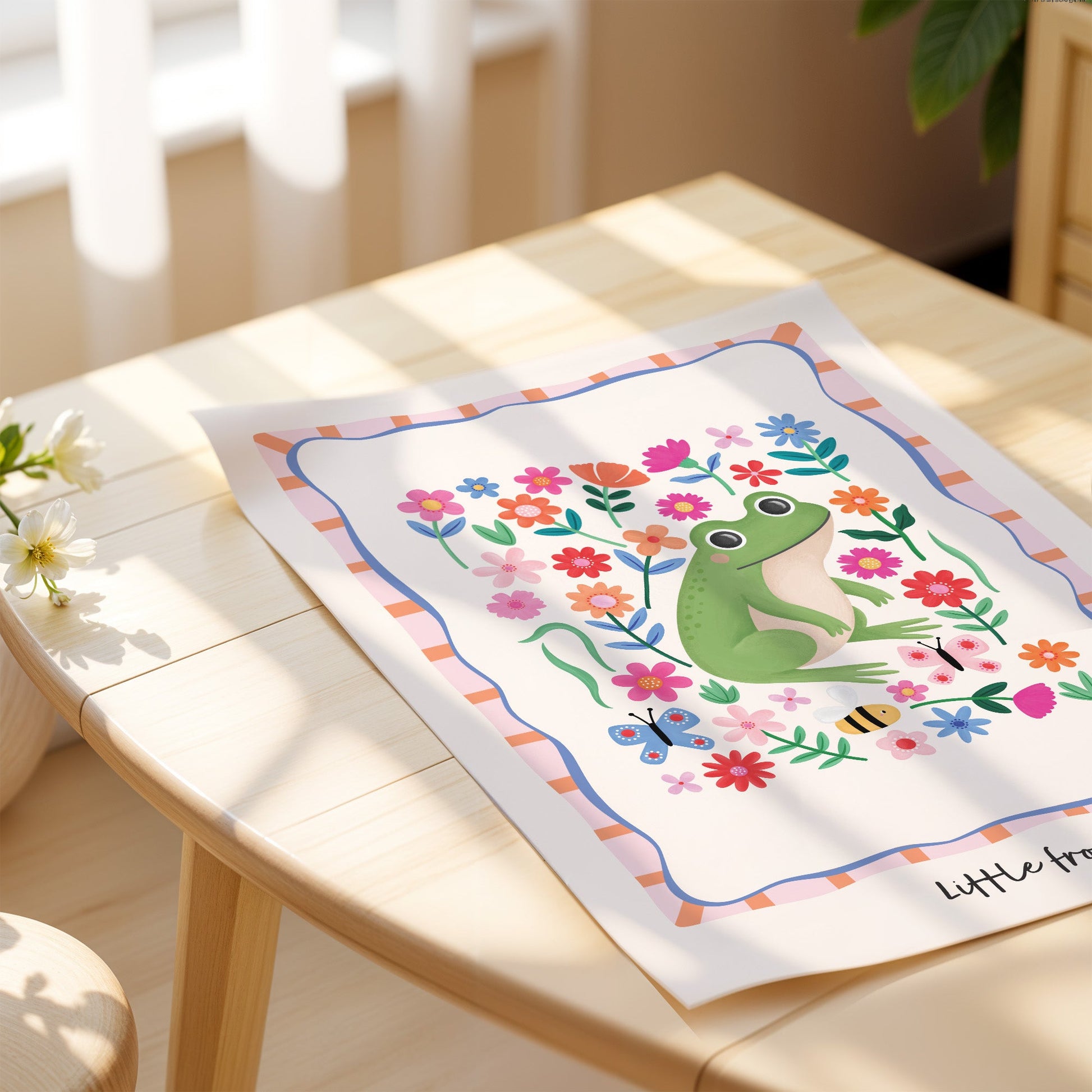 Little Frog | Unframed - Mini Chateau