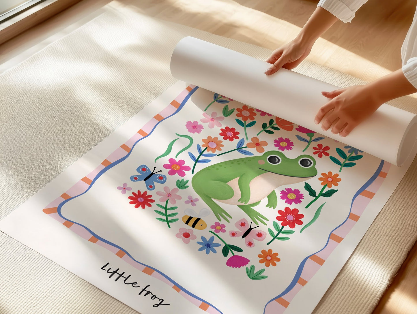 Little Frog | Unframed - Mini Chateau