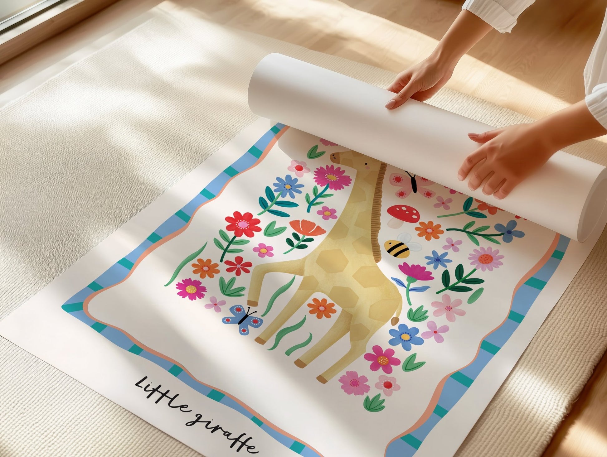 Little Giraffe | Unframed - Mini Chateau