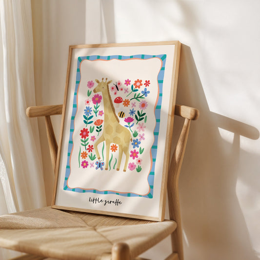 Little Giraffe | Unframed - Mini Chateau