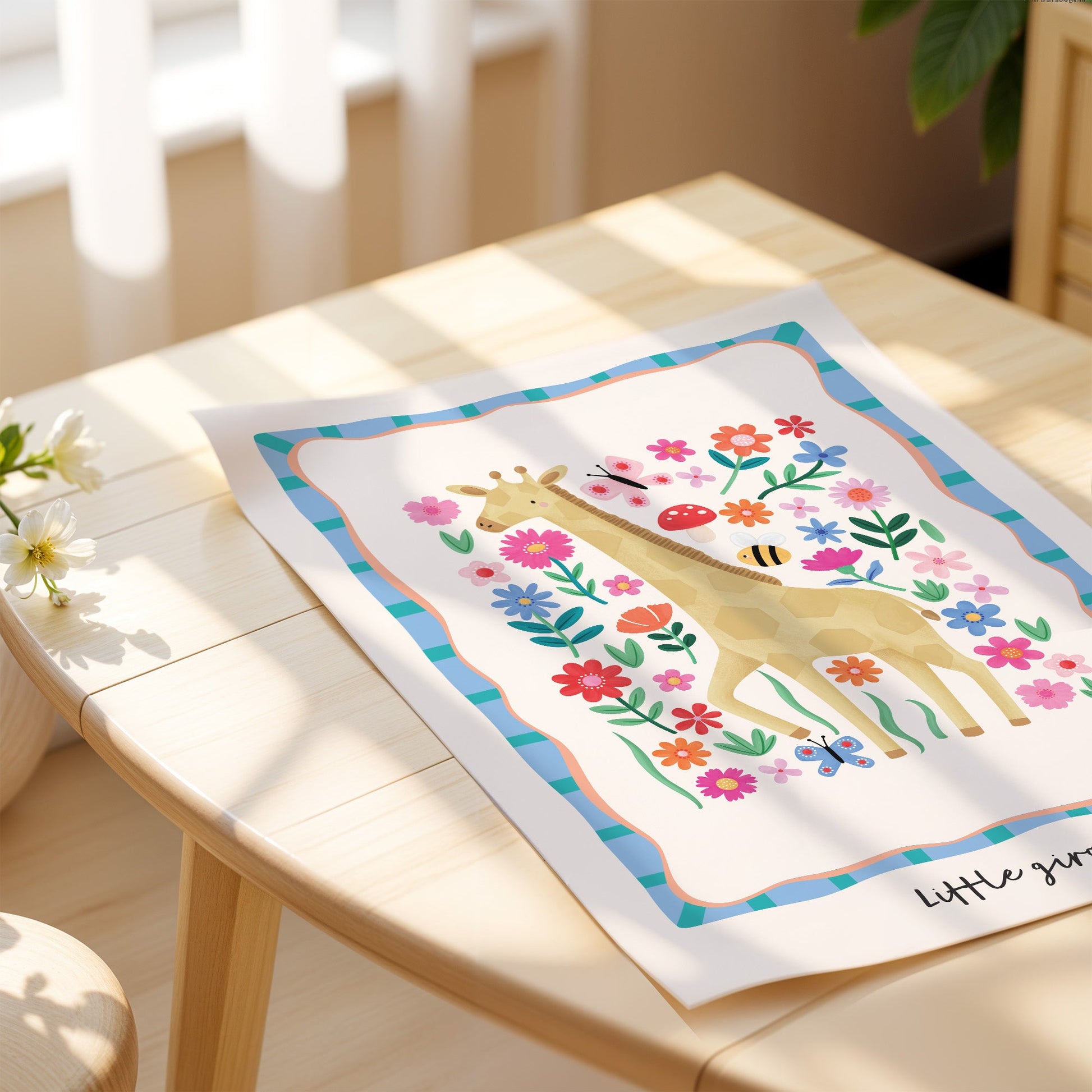 Little Giraffe | Unframed - Mini Chateau