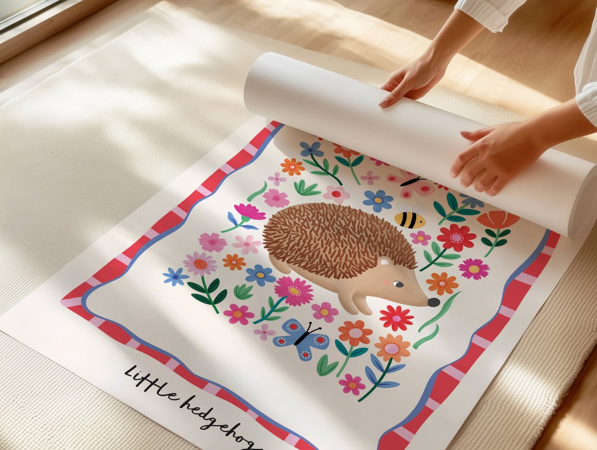 Little Hedgehog | Unframed - Mini Chateau