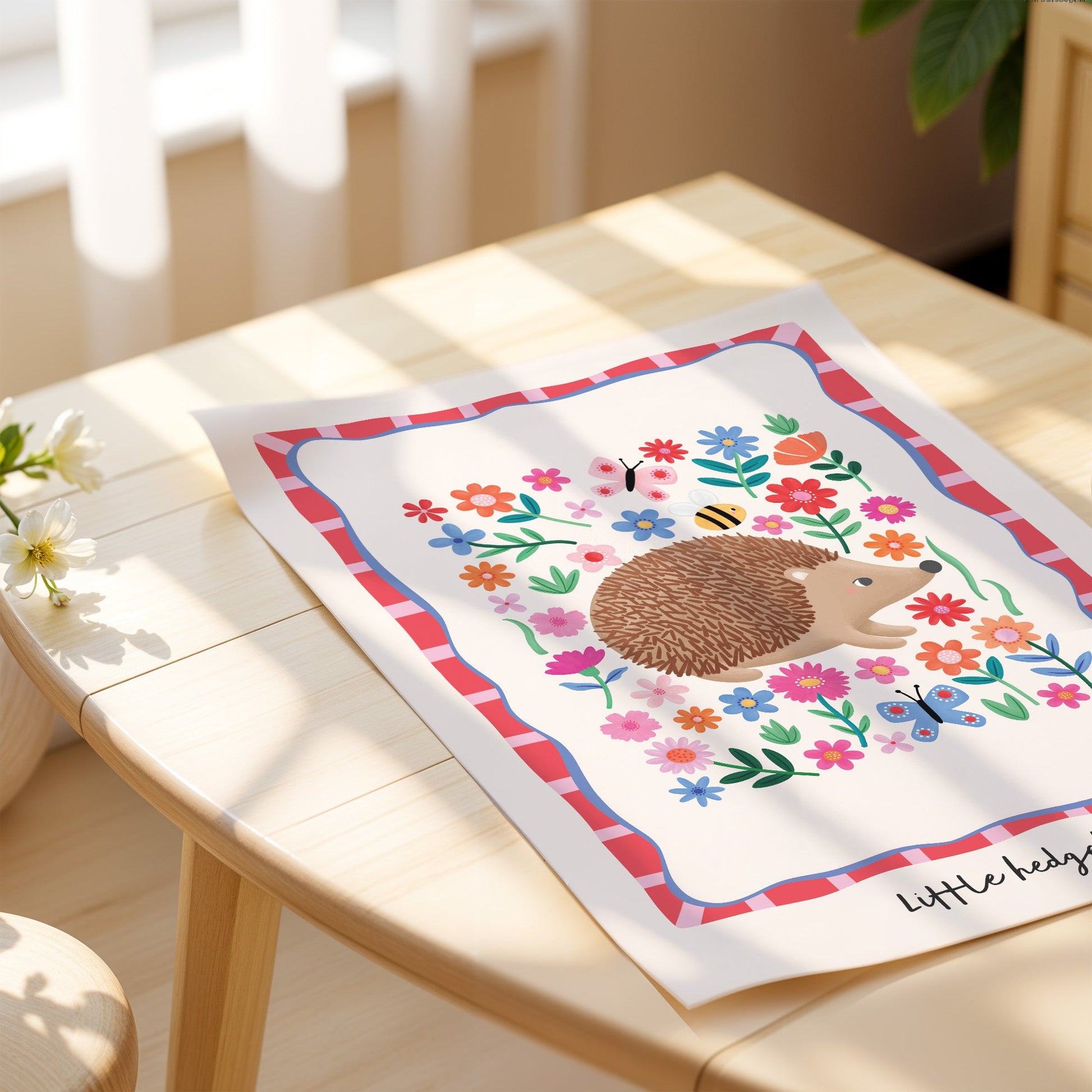Little Hedgehog | Unframed - Mini Chateau