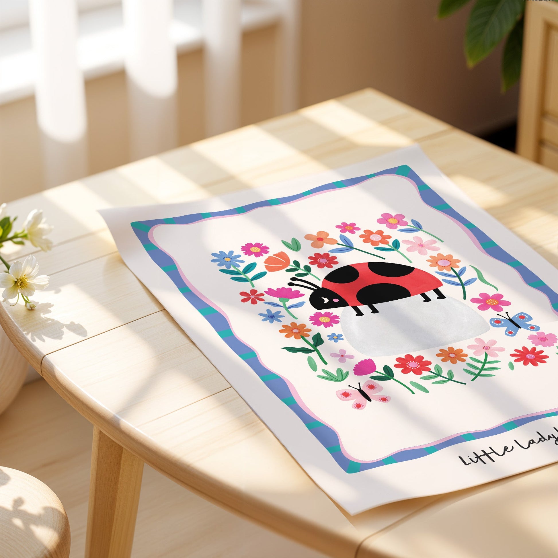 Little Ladybird| Unframed - Mini Chateau
