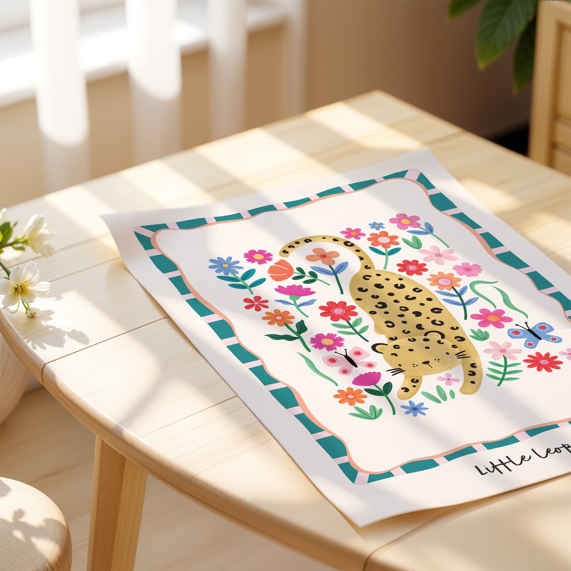 Little Leopard | Unframed - Mini Chateau