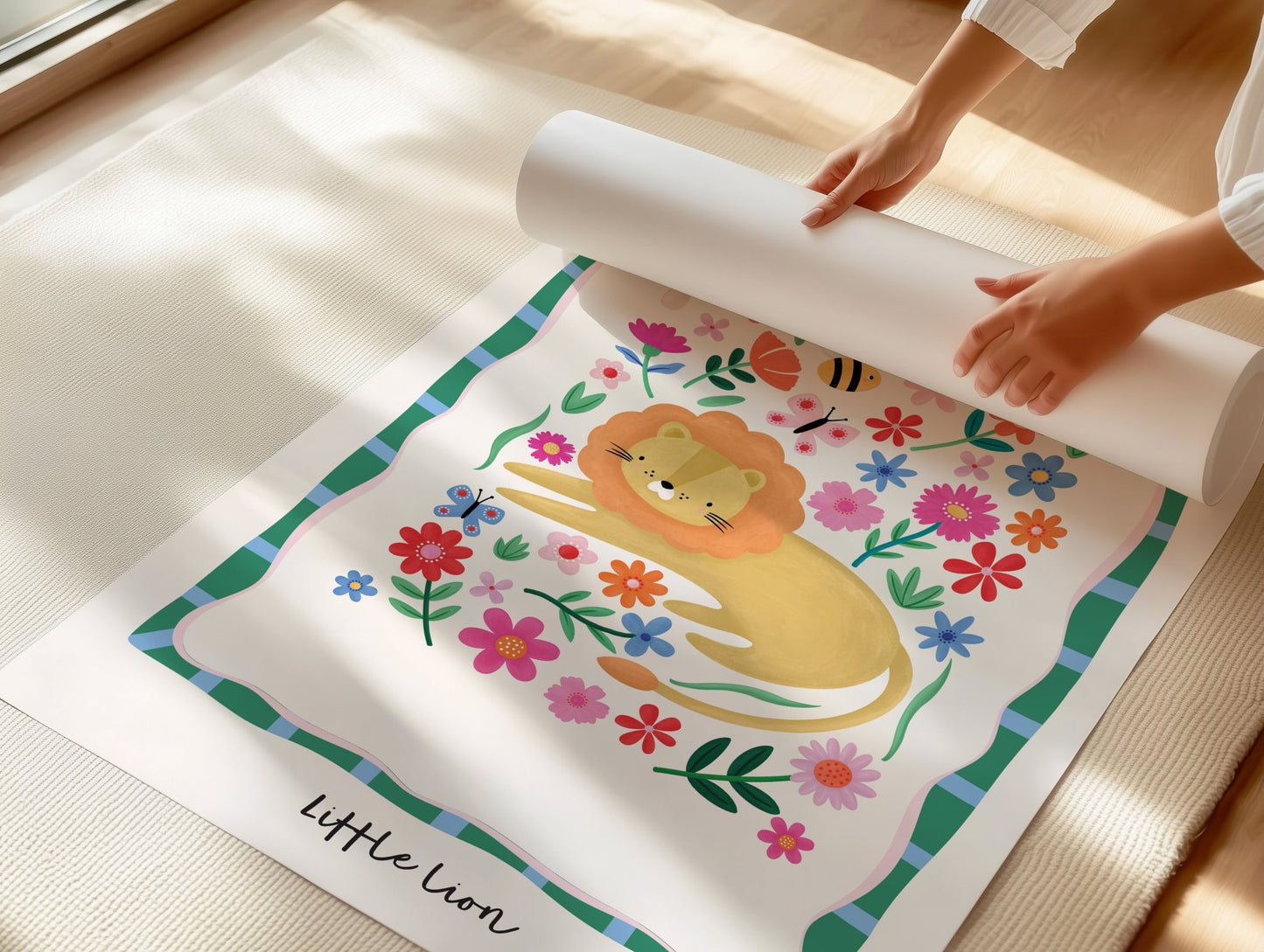 Little Lion | Unframed - Mini Chateau