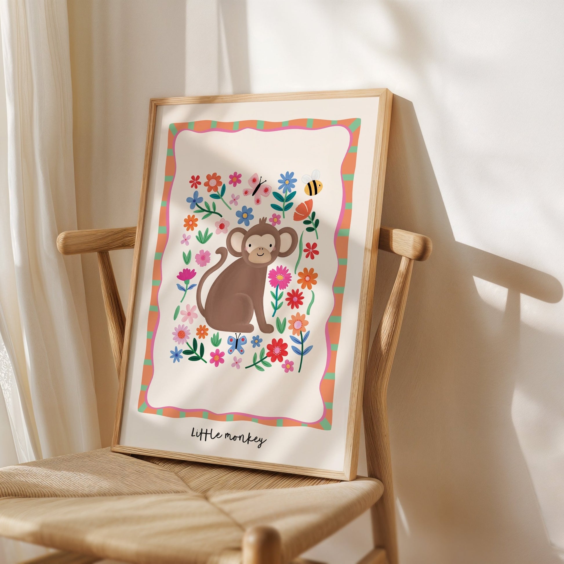 Little Monkey | Unframed - Mini Chateau