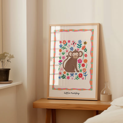 Little Monkey | Unframed - Mini Chateau