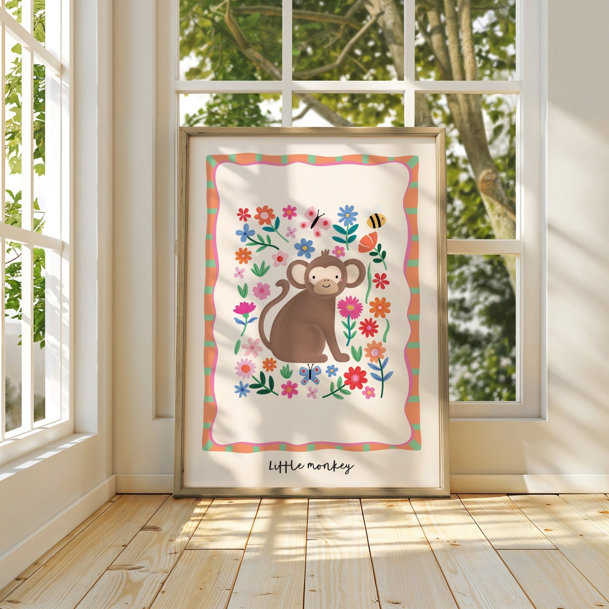 Little Monkey | Unframed - Mini Chateau