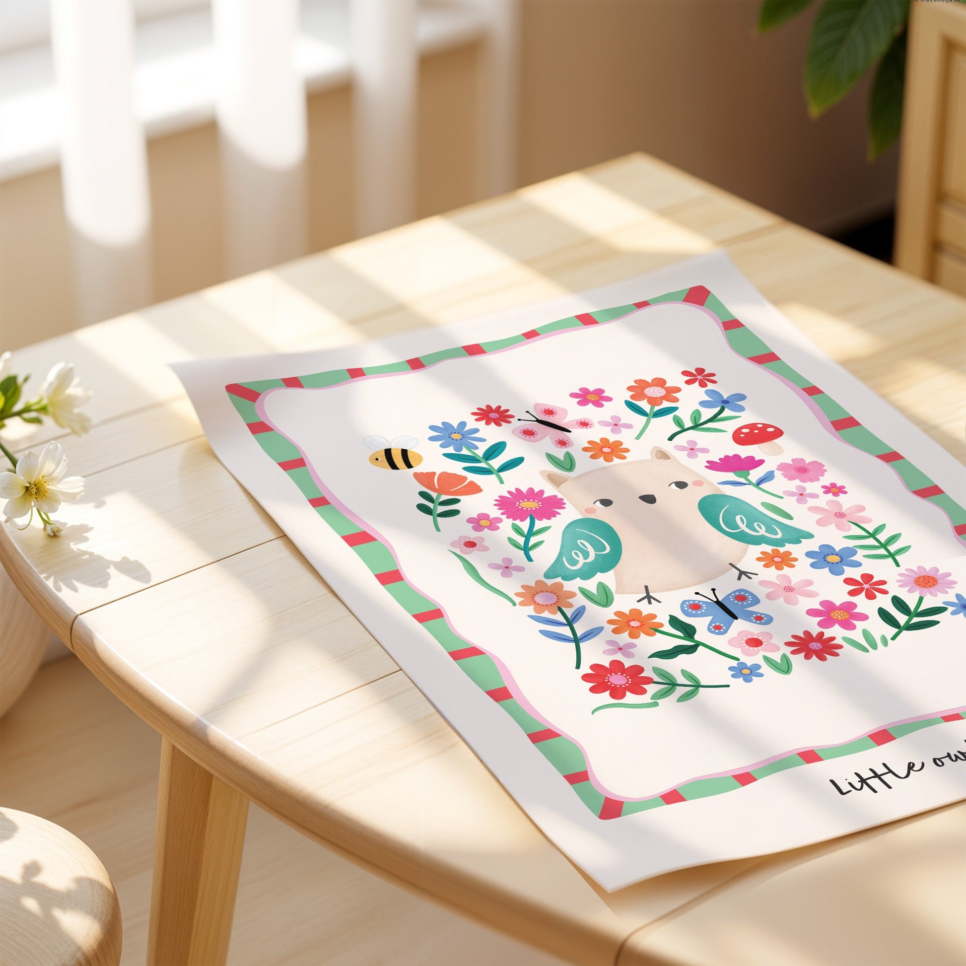 Little Owl | Unframed - Mini Chateau