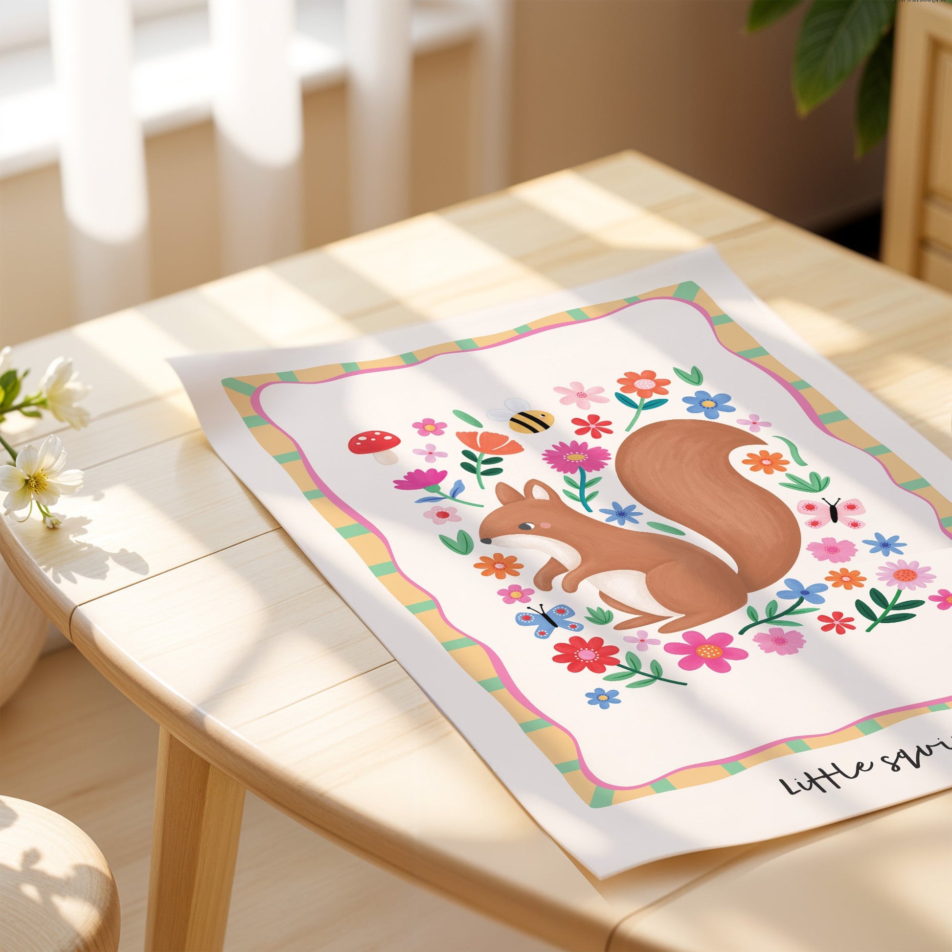 Little Squirrel | Unframed - Mini Chateau